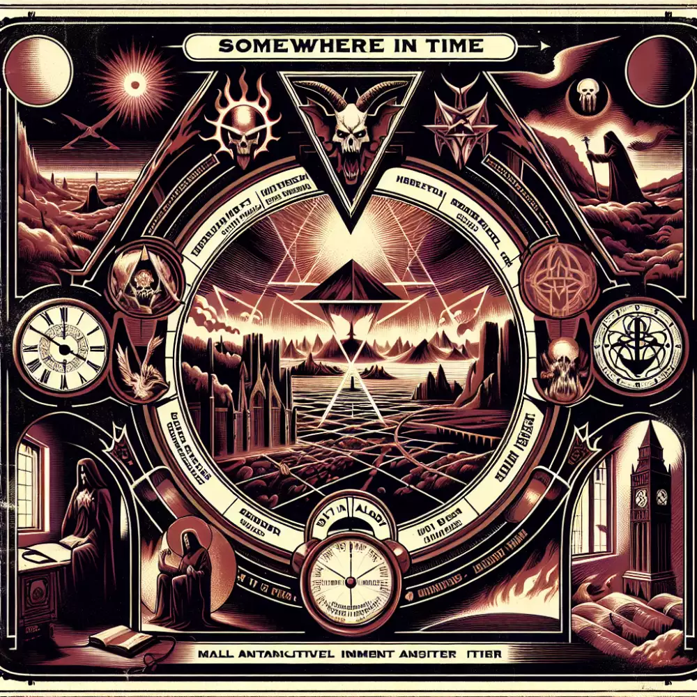 iron maiden somewhere in time skladby