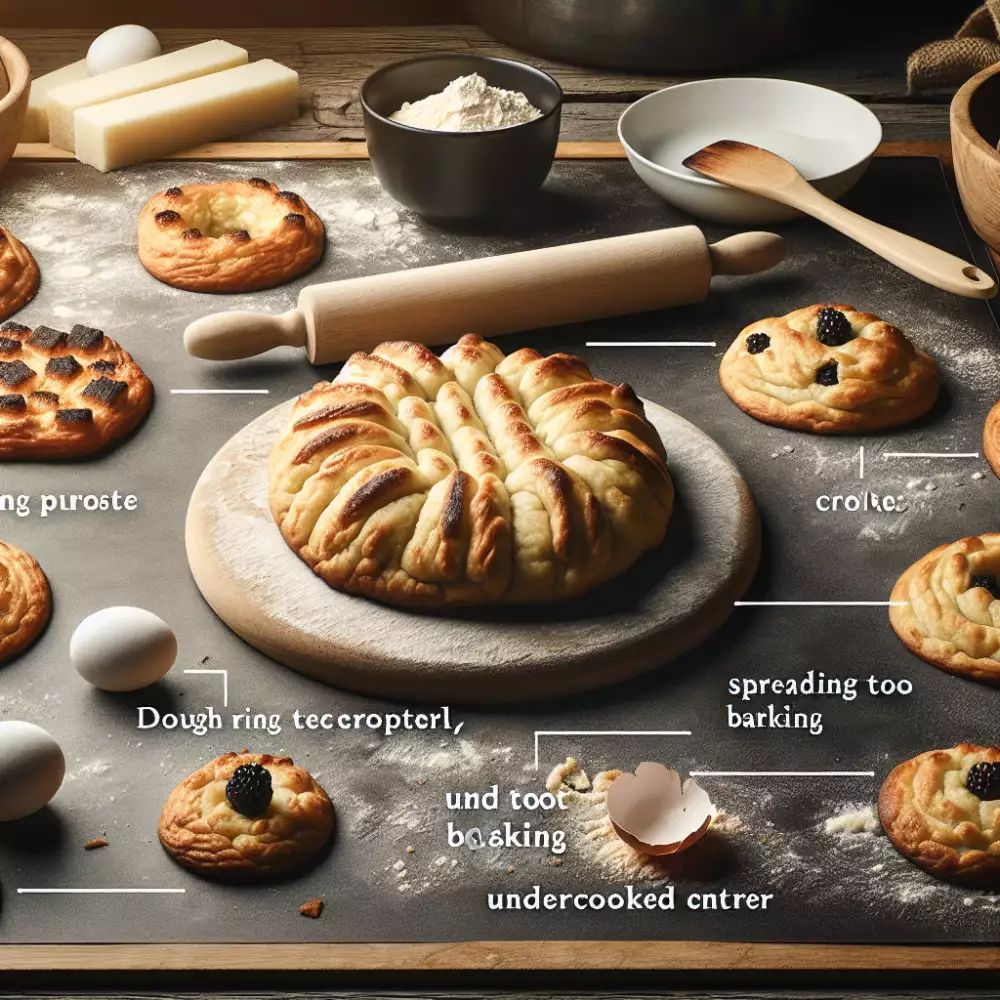 odpalované těsto chyby