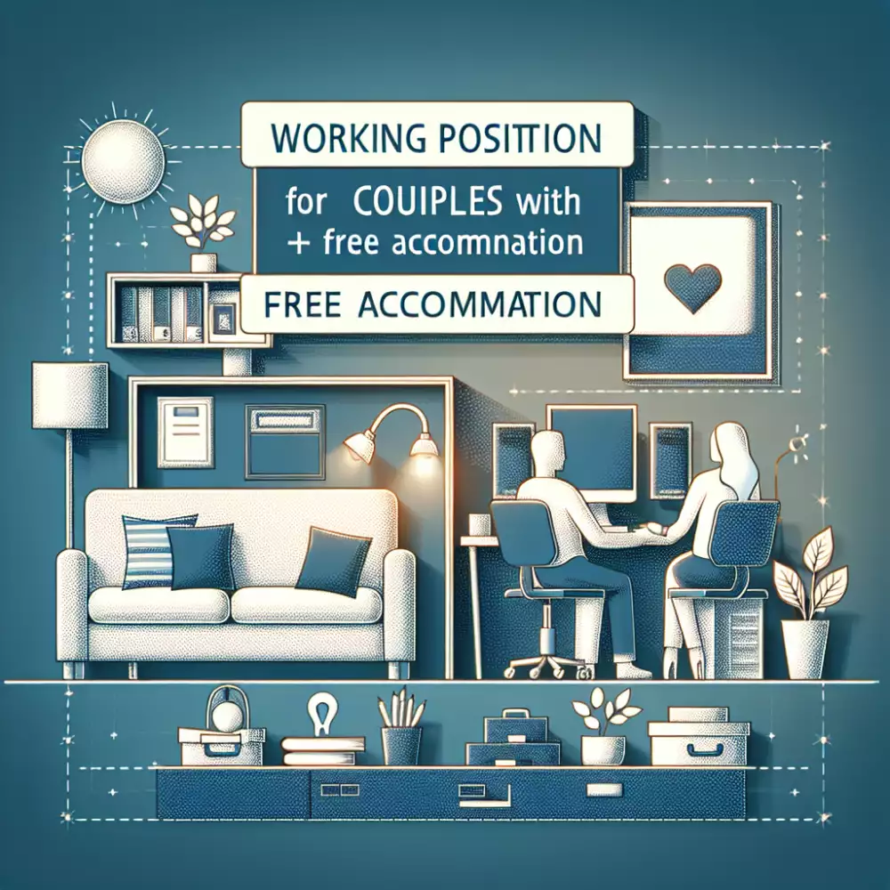 práce pro páry s ubytováním zdarma