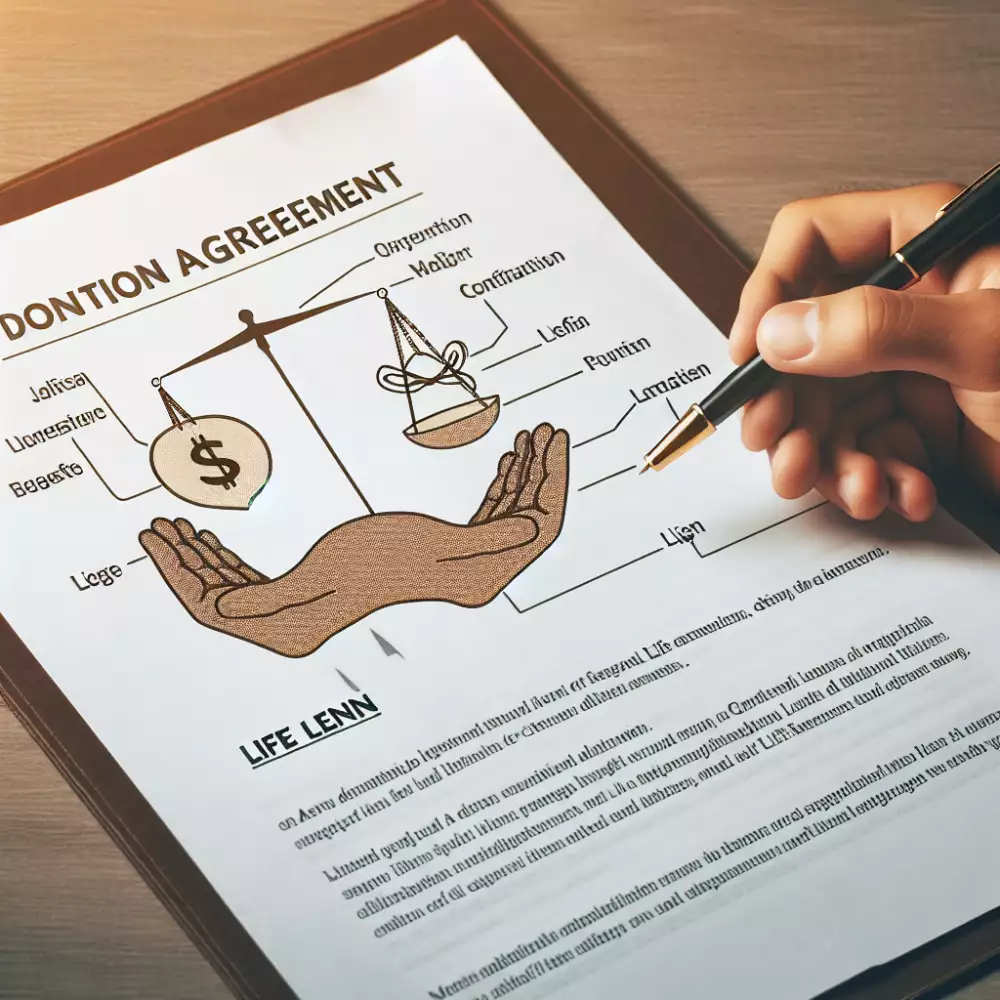 darovací smlouva s věcným břemenem dožití vzor